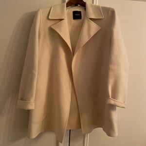 Theory Off-White Women's Trench Coat